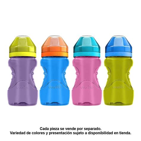 Vaso Entrenador Evenflo Sport Boquilla Suave Varios Colores Pieza