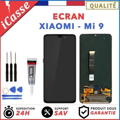 Cran Pour Xiaomi Mi Mi Vitre Tactile Assembl Noir Outils