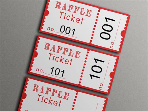 Raffle Ticket Coupon Raffle Ticket Activity Raffle Ticket Fundraising Raffle Ticket Coupon