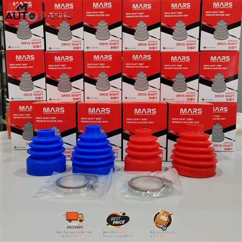 Mars Heavy Duty Silicone Silicon Drive Shaft Boot Cover With Clip