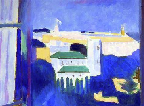 Window In Tangier Painting By Henri Matisse Fine Art America