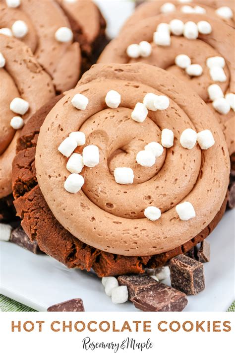 Crumbl Frozen Hot Chocolate Cookies Recipe Rosemary Maple