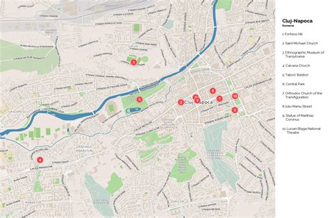 Large Cluj Napoca Maps For Free Download And Print High Resolution