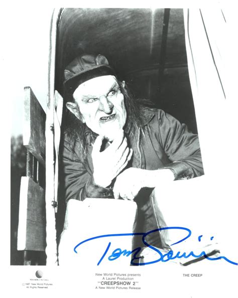 Tom Savini Signed 8x10 Og Press Photo Creepshow 2 Part Ii The Creep