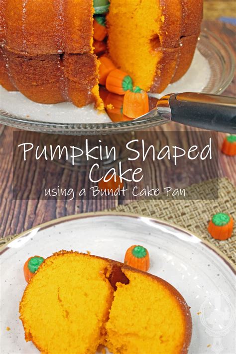 Pumpkin Shaped Cake | Through the Cooking Glass