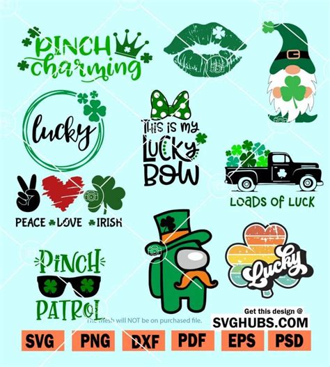 Saint Patrick Day Svg Bundle St Patricks Day Svg Svg Hubs