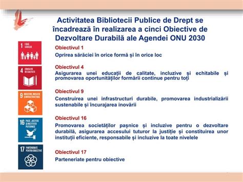 Obiectivele De Dezvoltare Durabil Ale Agendei Onu Ppt