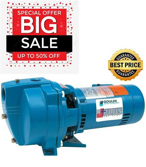 Goulds J7s Shallow Well Goulds Jet Pump 3 4hp 115 230 Volts