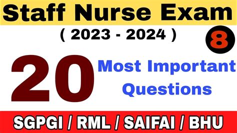 Aiims Norcet Nursing Officer Question Paper Sgpgi Saifai Staff