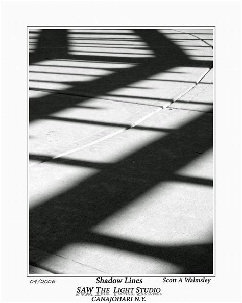shadow lines shutterbug