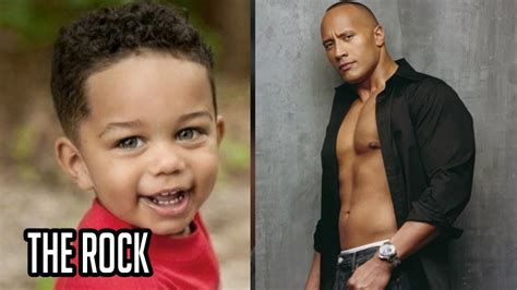 The Rock Dwayne Johnson Transformation 1972 To 2018 Youtube