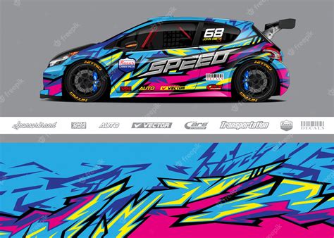 Premium Vector Race Car Livery Designs