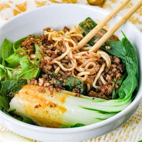 Spicy Sichuan Dan Dan Noodles All Ways Delicious