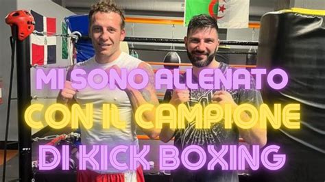 Mi Sono Allenato Con Il Campione Italiano Pro Di Full Contact Sparring