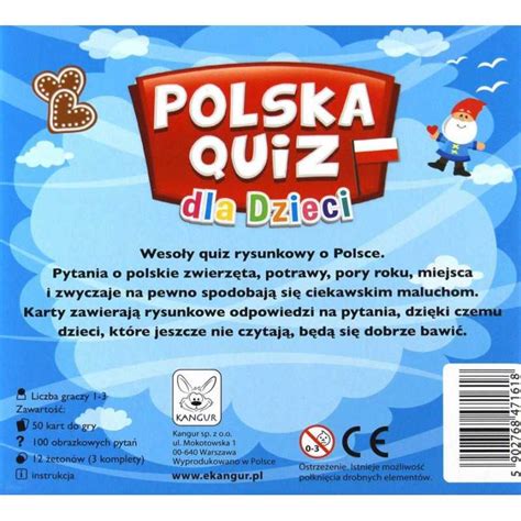 Polska Quiz Dla Dzieci Polskie Gry Uk