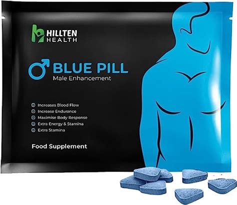 Blue Pill 10x Herbal Supplement Blue Pills For Men High Strength