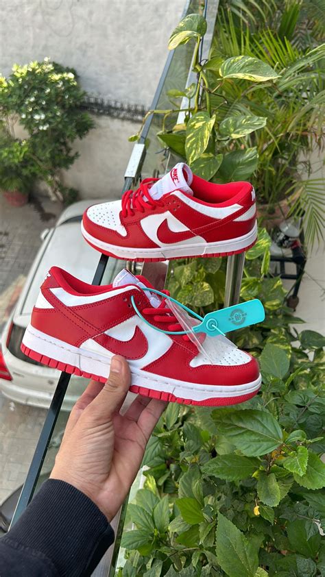 Nike Sb Dunk Low University Red Shoes