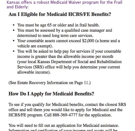 Kansas Medicaid Application For Long Term Care