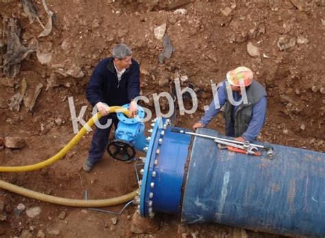 Пневматическое испытание трубопроводов на прочность и герметичность в СПб