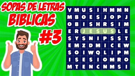 Sopa De Letras Biblica Cuestionario Biblico Youtube