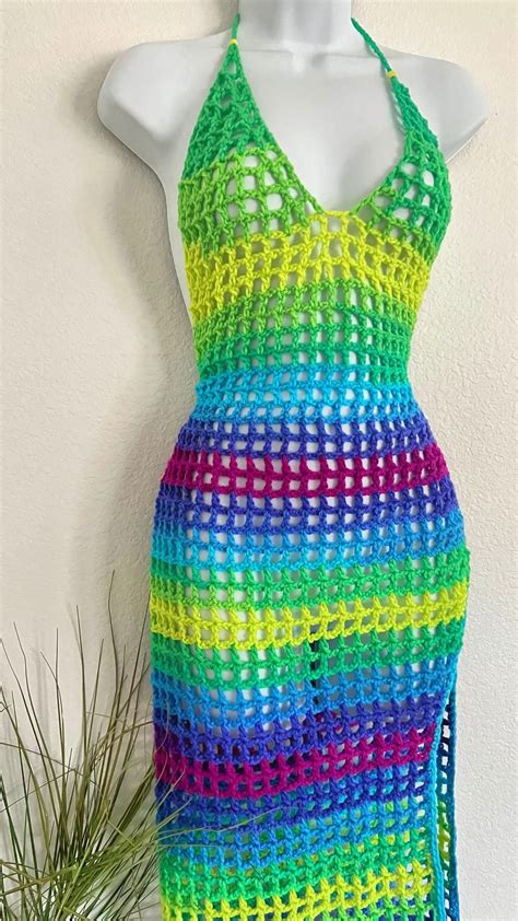 Crochet Mesh Beach Dress Artofit