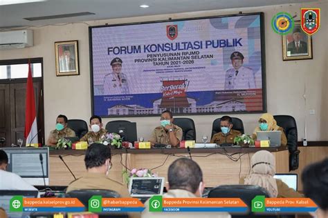 Bappeda Selanggarakan Forum Konsultasi Publik Rpjmd Prov Kalsel