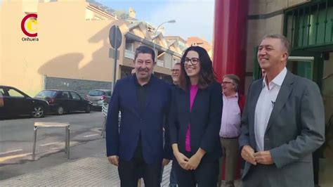 Visita Institucional De Aitana Mas Vicepresidenta Del Consell YouTube