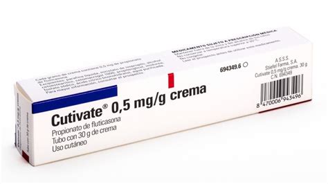 CUTIVATE 0 5 Mg G CREMA 1 Tubo De 30 G Precio 4 68