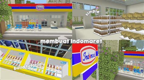 Membuat Indomaret Build Tutorial Minecraft YouTube