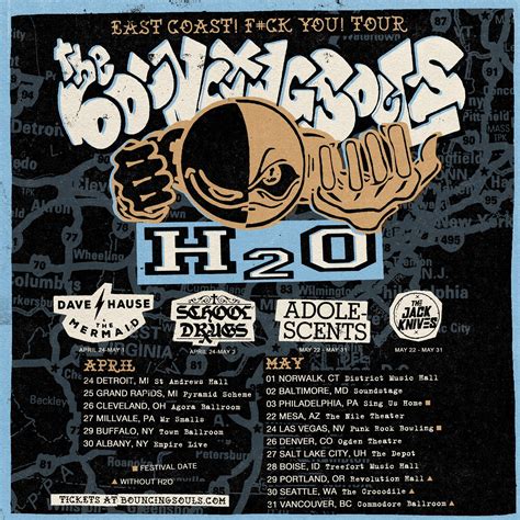 The Bouncing Souls Announce East Coast Fuck You North American Tour ThePunkSite