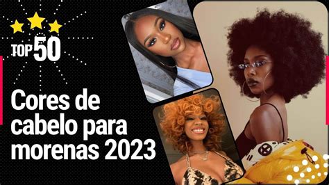 Cores de cabelo para morenas 2023 Veja 50 inspirações de Modelos de