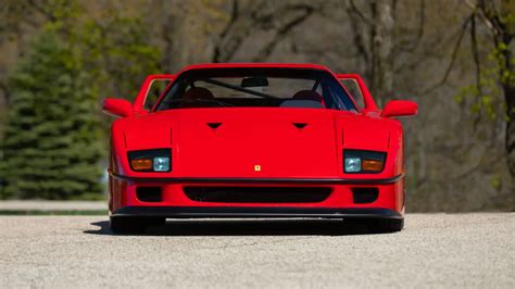 Stunning Ferrari F40 Is Selling At Mecum’s Monterey Auction