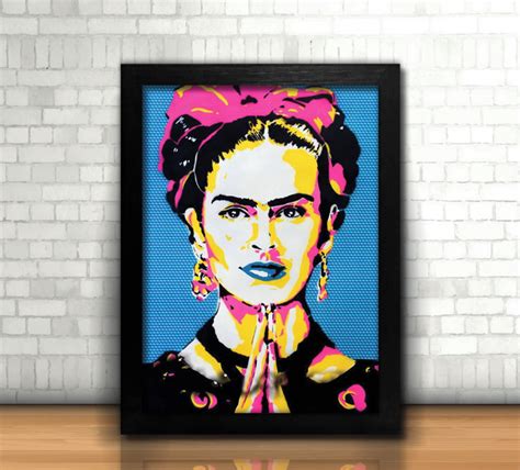 Quadro Frida Kahlo X Cm Elo Produtos Especiais