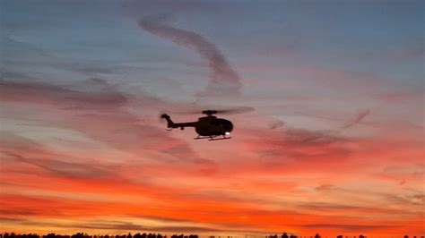 Bo Adac Rc Heli Im Sonnenuntergang In Oerlinghausen Youtube