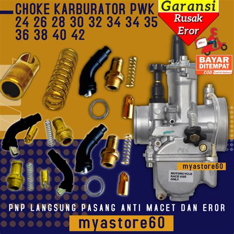 Jual BAYAR DI RUMAH Choke Cuk Karburator Karbu Carburator Coke PWK 24