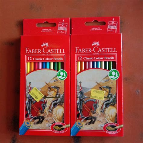 Jual Pensil Warna Faber Castell Classic Colour Pencils Shopee