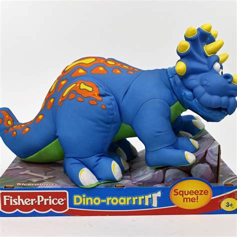 Tyrannosaurus Rex Toy By Fisher Price Dino Roarrrrr Pufflump Toy