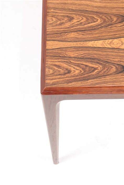 Table Basse Mid Century En Palissandre Par Johannes Andersen Pour Cfc