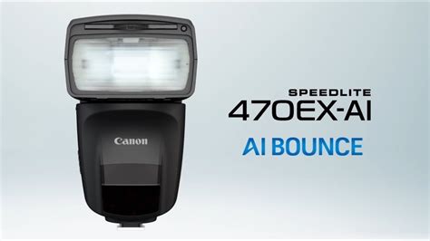 Canon Speedlite Ex Ai The World First Auto Intelligent Bounce