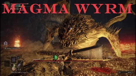 Magma Wyrm Moonveil Katana Gael Tunnel Dragon Heart Elden Ring