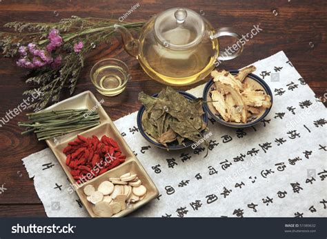 Chinese Herbal Medicine Tea Set Stock Photo 51989632 | Shutterstock