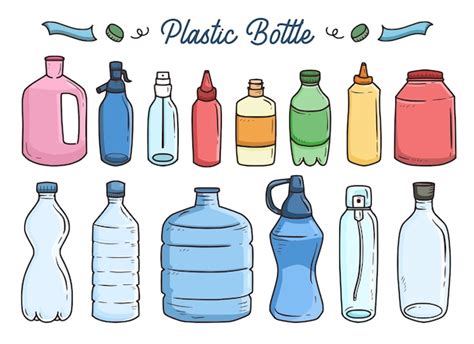 Vectores E Ilustraciones De Botella De Agua Dibujo Para Descargar