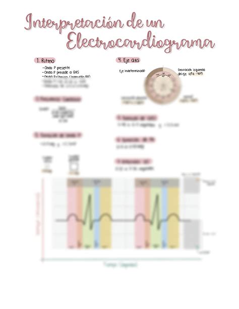 SOLUTION Interpretacion Electrocardiograma Studypool