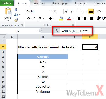 Excel Si Cellule Contient Chiffre Alors