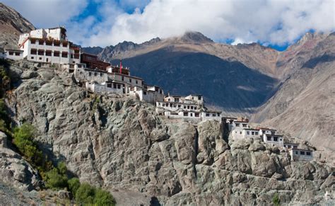 Diskit Monastery in Nubra Valley, Ladakh, India