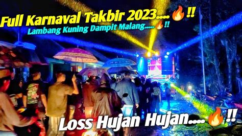 Full Horeg Karnaval Sound Takbir Keliling 2023 Desa Lambang Kuning