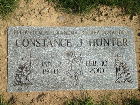 Constance Jane Connie Parker Hunter 1940 2010 Memorial Find A Grave