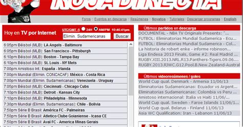 Rojadirecta Futbol En Vivo Por Internet Gratis Roja Directa Futbol En