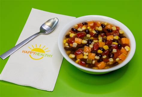 Sweet Potato and Corn Soup | HappyHealthy