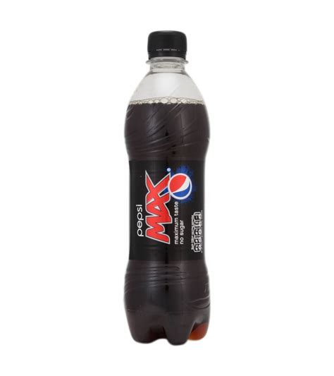 Pepsi Max 500ml Bottles Pack Of 24 Zero Sugar Carbonated Beverage